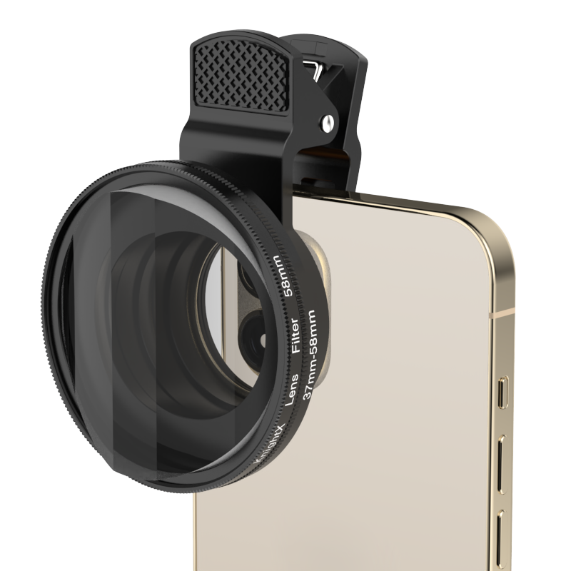 KnightX 프리즘 렌즈 필터 카메라 사진 매크로 렌즈, 아이폰, 삼성 스마트폰용